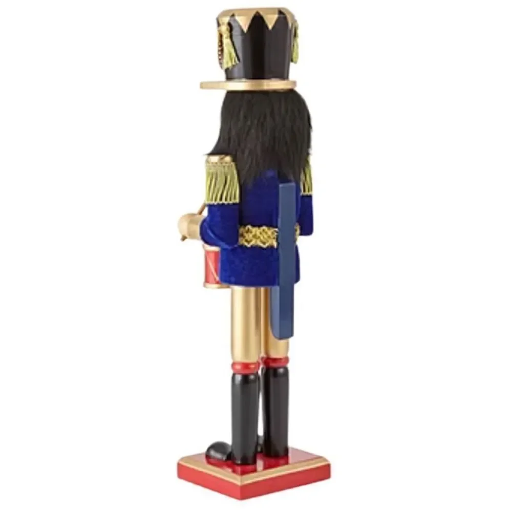 Traditional Drummer Nutcracker 14” Women Kids Christmas Home Decor New
